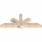 Ekena Millwork Redmond Smooth Timber Gable Bracket, Douglas Fir, 72"W x 30"H x 5 1/2"D x 5 1/2"F, 10/12 Pitch GBW072X30X0606RED00SDF - alternate 2